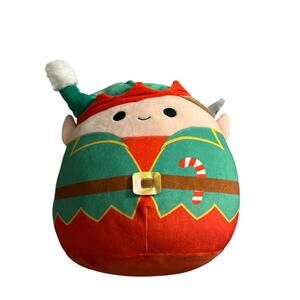 Squishmallows Elliot the Elf 12 Christmas Plush 2022 Holiday Exclusive NWT